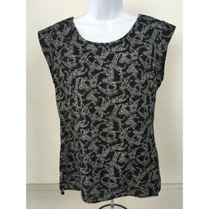 The Limited Womens Sleeveless Top Size S With Paisley Pattern